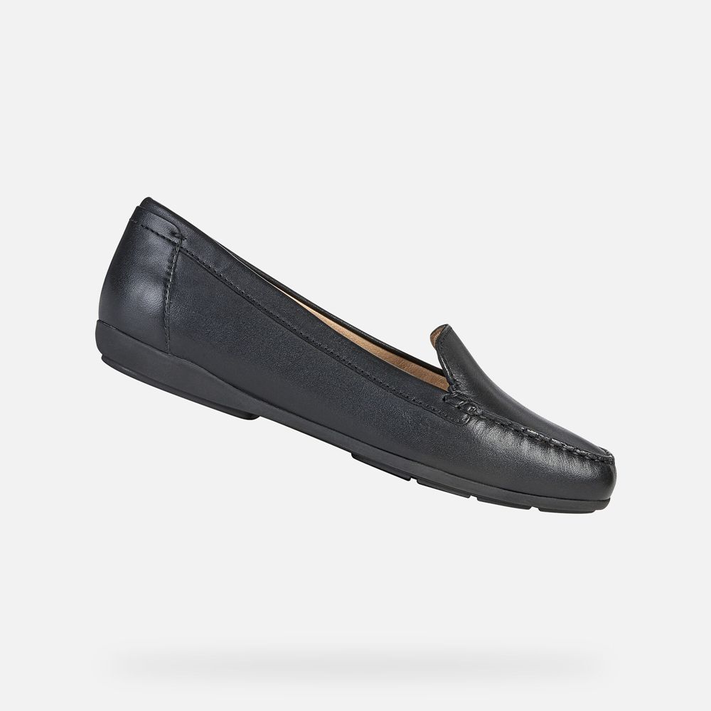 Geox Bayan Loafers Siyah - Annytah - TSJ-810679